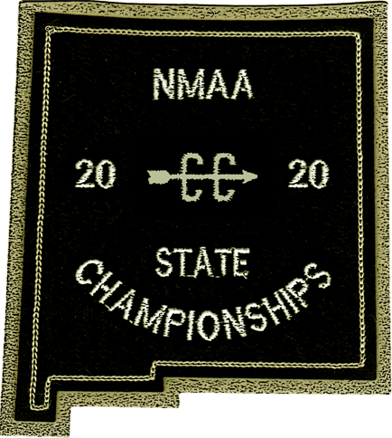 2020 NMAA State Championship Cross Country Patch