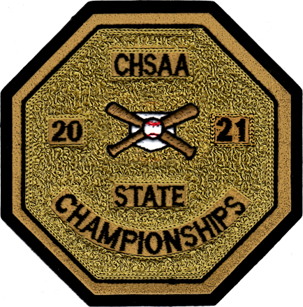 2021 CHSAA State Championship Baseball Patch