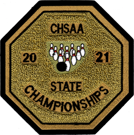 2021 CHSAA State Championship Unified Bowling Patch