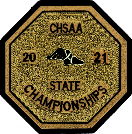 2021 CHSAA State Championship Track & Field Patch
