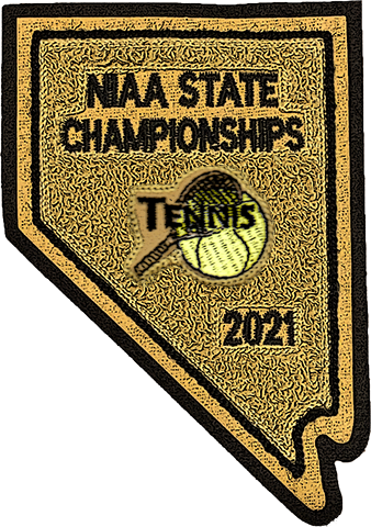 2021 NIAA State Championship Tennis Patch