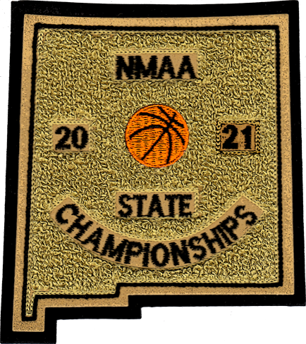 2021 NMAA State Championship Basketball Patch