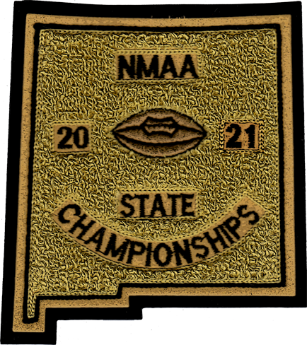 2021 NMAA State Championship Football Patch