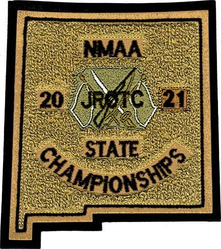 2021 NMAA State Championship JROTC Patch