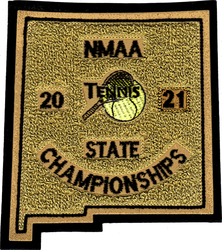 2021 NMAA State Championship Tennis Patch