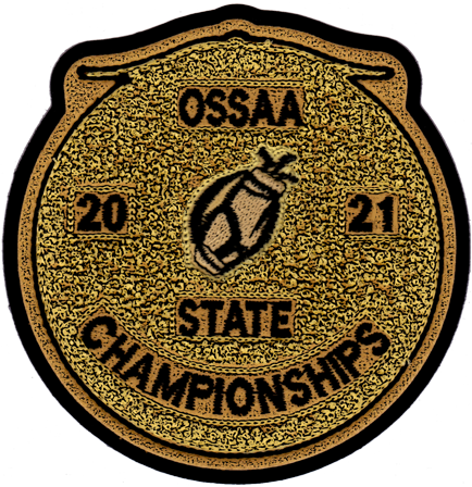 2021 OSSAA State Championship Golf Patch
