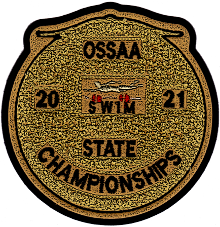 2021 OSSAA State Championship Swimming Patch