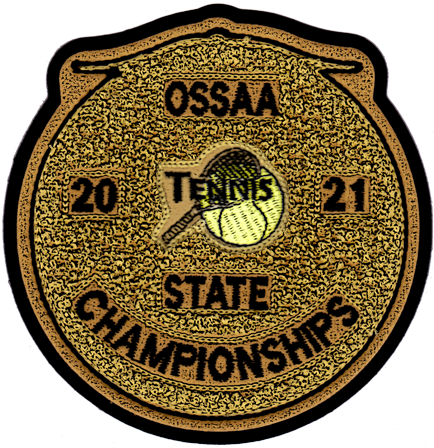 2021 OSSAA State Championship Tennis Patch