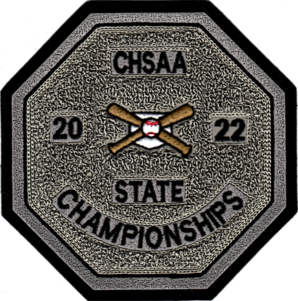 2022 CHSAA State Championship Baseball Patch