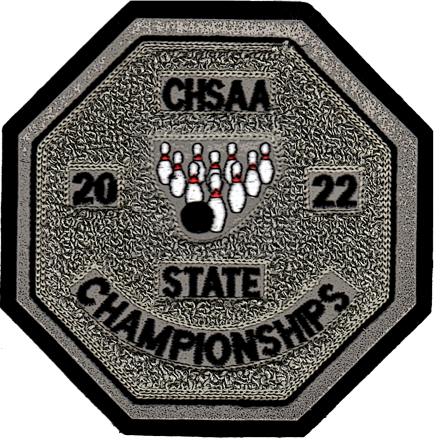 2022 CHSAA State Championship Unified Bowling Patch