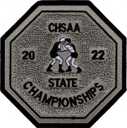2022 CHSAA State Championship Wrestling Patch