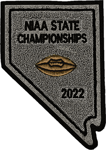 2022 NIAA State Championship Football Patch