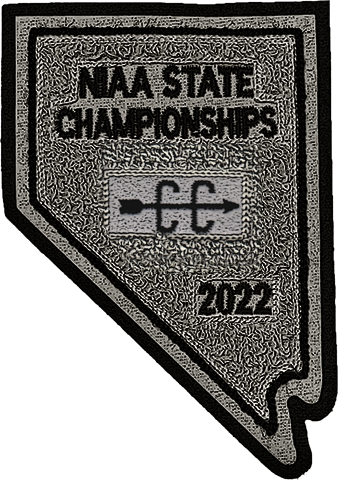 2022 NIAA State Championship Cross Country Patch