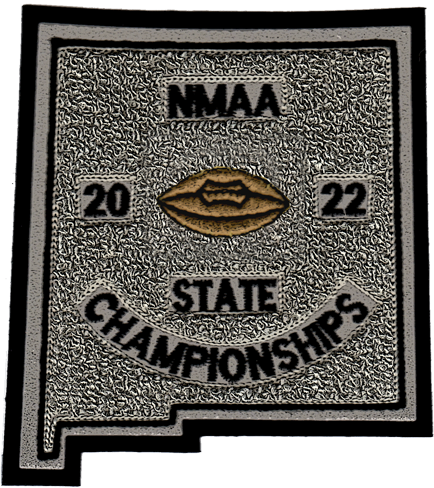2022 NMAA State Championship Football Patch