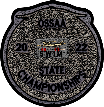2022 OSSAA State Championship Swimming Patch
