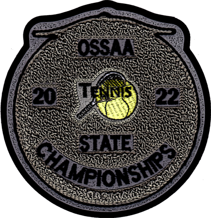 2022 OSSAA State Championship Tennis Patch
