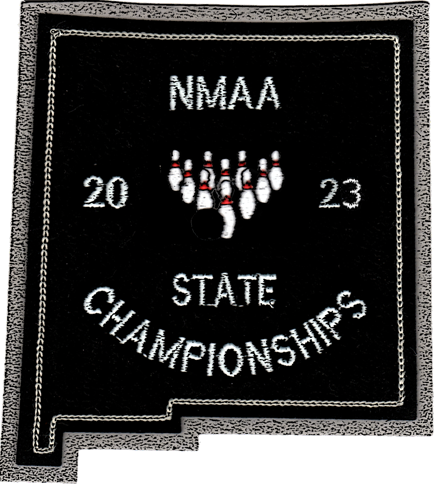 2023 NMAA State Championship Bowling Patch