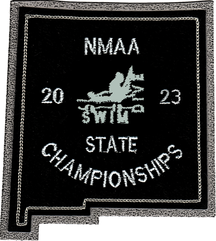 2023 NMAA State Championship Swim & Dive Patch